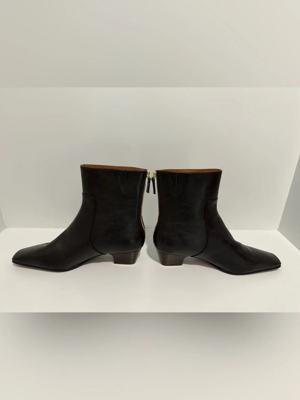 NEW Madewell The Lexie Ankle Boot in Turkish Coffee Leather Size 9 NX060 $228